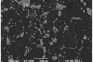 TiC-TiB<Sub>2</Sub>双相增韧铝镁硼复合陶瓷及其制备方法