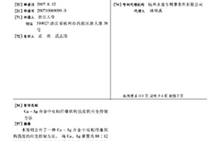 CU-AG合金中双相纤维织构强度的应变控制方法