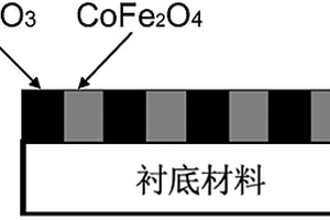 光栅状复合多铁薄膜的制备方法