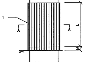 用于加固水中桩柱的隔离体