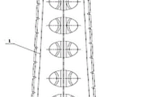 三棱柱型天线支承结构