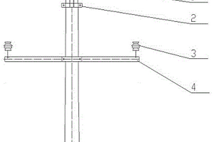 油田用的10kV架空线路防雷击杆塔