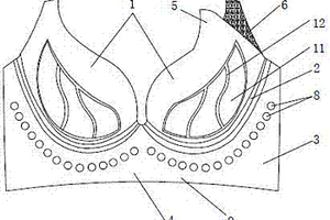 新型透气保健文胸