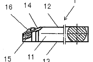 用于车削砂轮的刀具