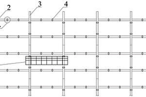 建筑工程用预埋固定轨式施工作业平台架及安装方法