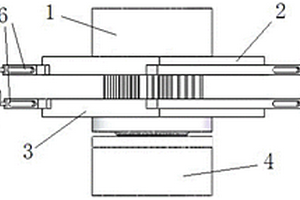 测试压缩载荷下夹层结构或芯子微变形的方法