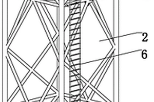 输电杆塔绝缘桁架模块