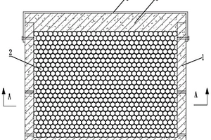 填充夹心球体抗侵彻墙及其制作方法