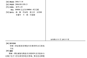 硬碳-锂金属氮化物复合负极材料及其制备方法