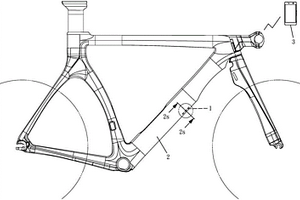 自行车配置定位追踪器结构