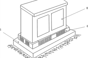 通风式户外配电箱底座设备