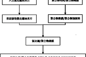 垂直取向氮化硼/高聚物绝缘导热材料的制备方法