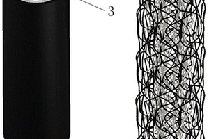 3D编织皮芯结构管状预制体及其制备方法