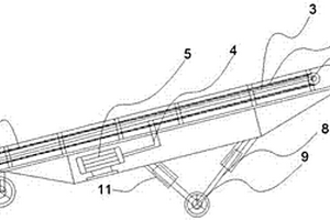 可伸缩移动传送机