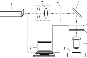 飞秒激光制作数字图像相关方法中微观散斑的方法及系统