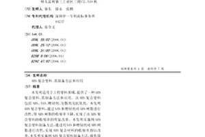 ABS复合塑料、其制备方法和应用