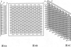 二维负泊松比结构纺织品成型的复合针及其用途