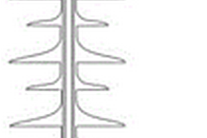 具有非线性防污闪结构的复合绝缘子