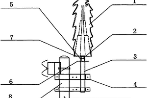 新型抗强风型防眩设施固定装置