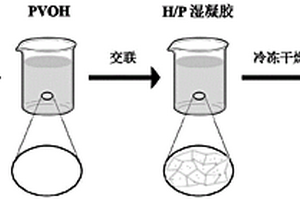 HNTs/PVOH复合气凝胶及其制备方法和应用