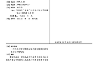 纳米二氧化锡掺杂复合碳负极材料的制备方法和锂电池