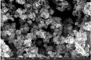 二硫化钼纳米花-还原氧化石墨烯材料的制备及应用