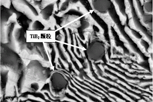原位反应TiB2颗粒增强喷射成形锌铝合金的方法
