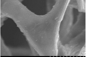三维氮掺杂碳泡沫复合电极材料及其制备方法