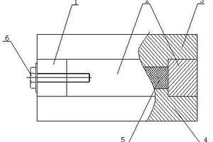 高温模压模具的分模方法