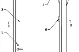 消防卷帘防火逃生门结构