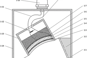 奥氏体薄壁管焊缝小盲区高信噪比的瓦状复合晶片纵波斜探头
