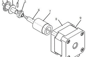 混合式步进电机带止转机构