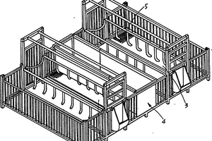 猪只用抑菌分娩保育床的结构改良