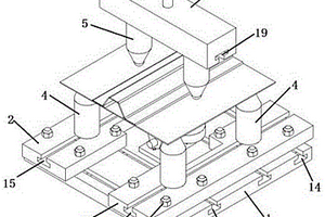 一套长桁与蒙皮脱粘强度测试装置