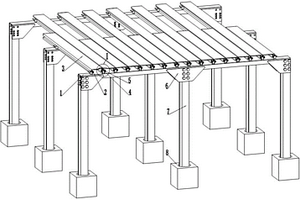 用于露台台面和家装地板的钢制辊压架构