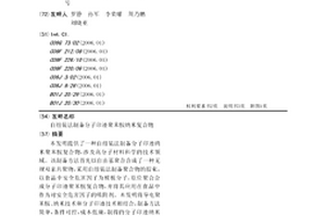 自组装法制备分子印迹聚苯胺纳米复合物