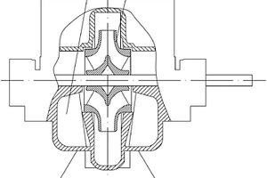 具有大扭曲叶轮的高效离心泵