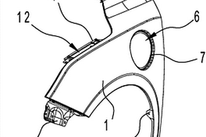 混动汽车翼子板