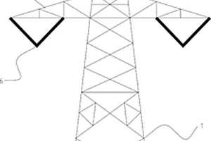 ±800kV直流线路与接地极线路共塔的输电铁塔
