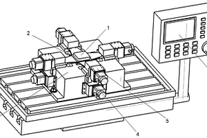 薄壁弱刚性石英盒形件加工用微力矩装夹控制装置