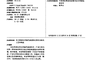 压力梯度化学蒸汽渗透和沉积的设备及工艺和制品