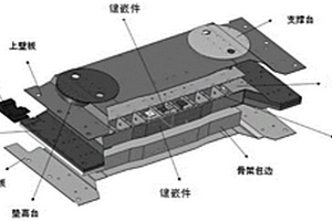 有轨交通用联系枕梁及其整体成型方法