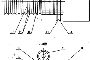 在铝箔伸缩软管管壁上制作模压成型规则波状褶纹的工艺及设备