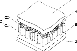 泡沫填充蜂窝铝芯三明治结构及其制备方法