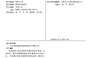 去甲斑蝥素磁性纳米微球及其制备方法