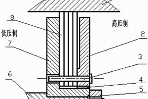 轴间指式密封装置