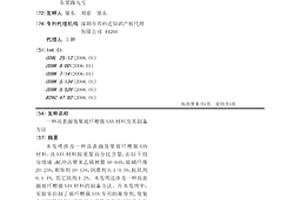 高表面效果玻纤增强SAN材料及其制备方法