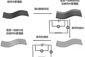 碳纳米管-陶瓷复合膜的制备方法