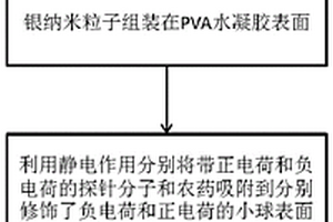 用于农药快速检测的凝胶材料及其制备方法和应用