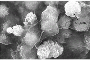 Cu2SnS3花球/RGO复合纳米材料及其制备方法与应用